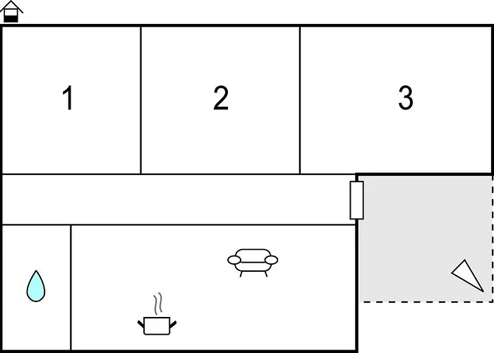 Дом отдыха 3 Bedroom Lovely In *